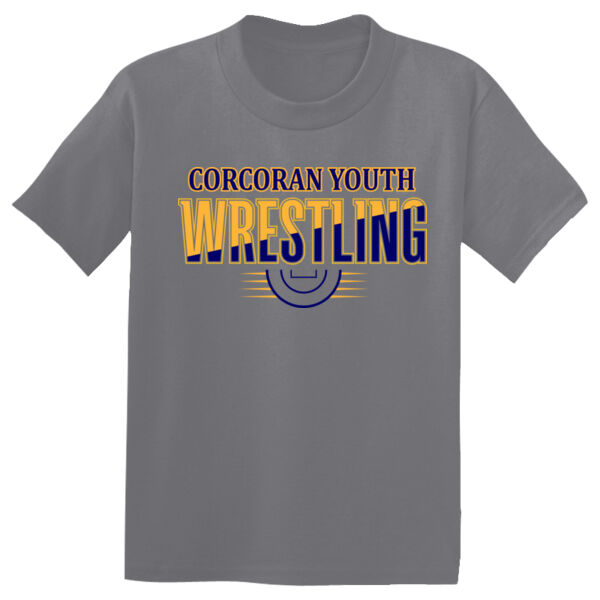 Corcoran Youth Wrestling  - Youth PosiCharge ® Competitor Tee Thumbnail