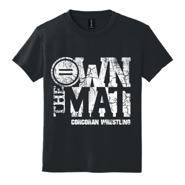 Own The Mat  - Youth DryBlend ® 50 Cotton/50 Poly T Shirt Thumbnail