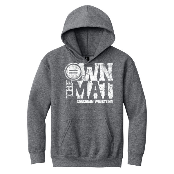 Own The Mat  - Youth Heavy Blend™ Hooded Sweatshirt Thumbnail