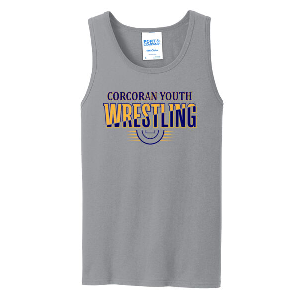 Corcoran Youth Wrestling  - Core Cotton Tank Top Thumbnail